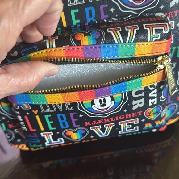 Disney Pride Loungefly Backpack NWT - Picture 7 of 8